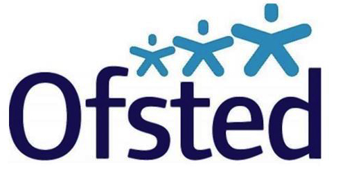 A blue and white logo of the letters fste